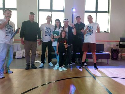 Wręczenie nagród w Turnieju Breakdance Breaking Mission 2024 w Malechowie.