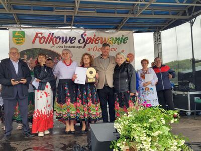 Zwycięski zespół Wrzosy z Warszkowa.