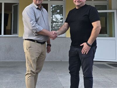 Wybory Sołeckie w Malechowie: Wójt Gminy gratuluje wybranemu Sołtysowi Malechowo.