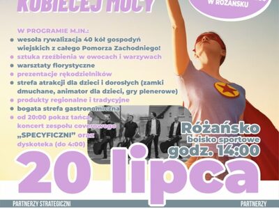 V Turniej Kół Gospodyń Wiejskich Pomorza Zachodniego w Różańsku - plakat