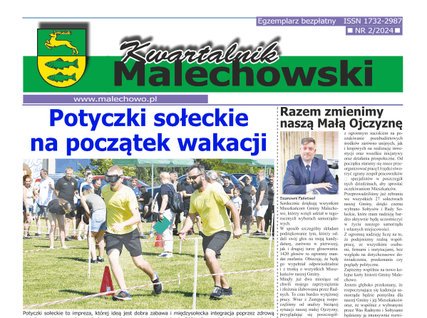kwartalnik Malechowski, nr 2/2024 - pierwsza strona