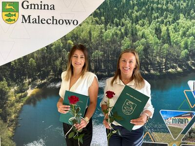 Sylwia Czosnek i Anna Szczepanik - nauczycielki SP w Lejkowie