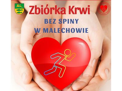 Zbiórka krwi bez spiny - ogłoszenie