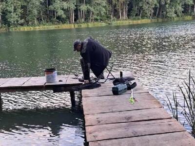 Zawody wędkarskie PZW Niemica na Jeziorze Wielin