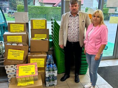 Zbiórka darów w Gminie Malechowo dla powodzian z powiatu kłodzkiego