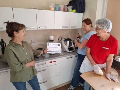 Nowy sprzęt w pracowni = pyszne pierogi