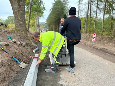 Remont drogi powiatowej Lejkowo-Zielenica
