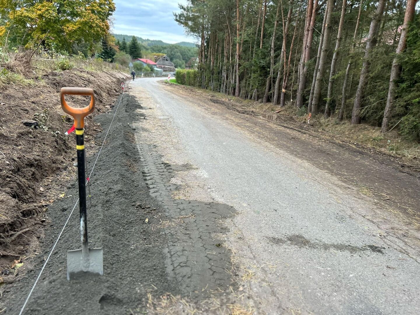 Remont drogi powiatowej Lejkowo-Zielenica