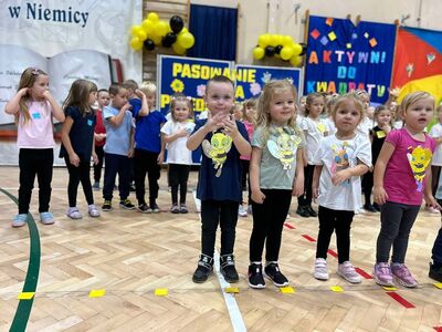 Pasowanie na przedszkolaka w SP Niemica