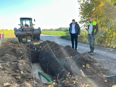 Budowa kanalizacji sanitarnej na odcinku Żegocino-Podgórki