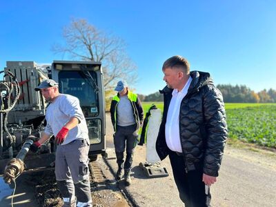 Budowa kanalizacji sanitarnej na odcinku Żegocino-Podgórki