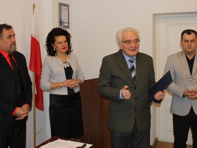 Zasłużony Obywatel Bobolic Witold Rączka