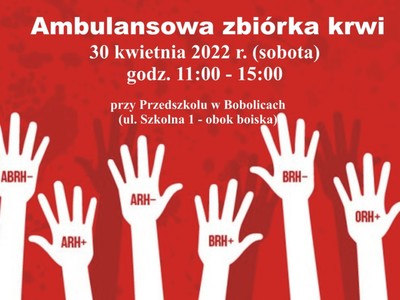 Ambulansowa zbiórka krwi