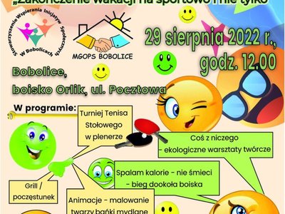 Zakończenie wakacji na sportowo i nie tylko