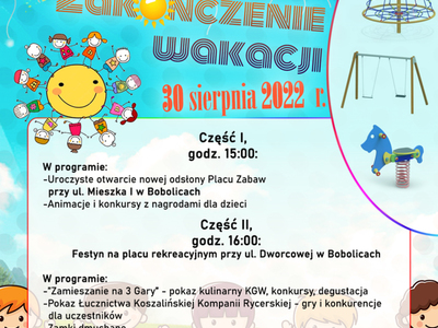 ZAKOŃCZENIE WAKACJI