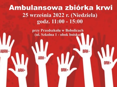 Ambulansowa zbiórka krwi