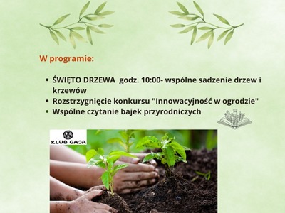 Zapraszamy na Dzień Drzewa