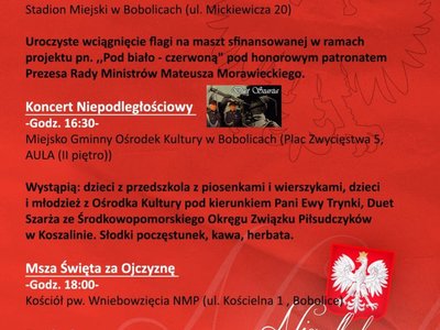 Uroczyste obchody Święta Niepodległości 11 listopada