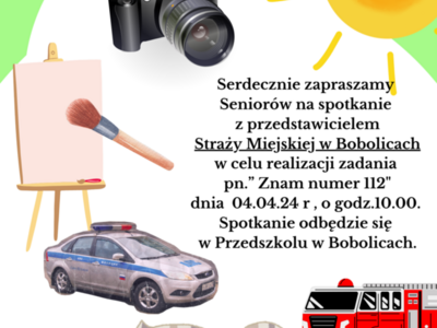 Znam numer 112 - spotkanie z seniorami