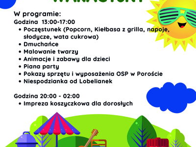 Porostecki Piknik Wakacyjny