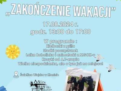 Zakończenie wakacji w Kłaninie