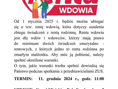 Renta wdowia