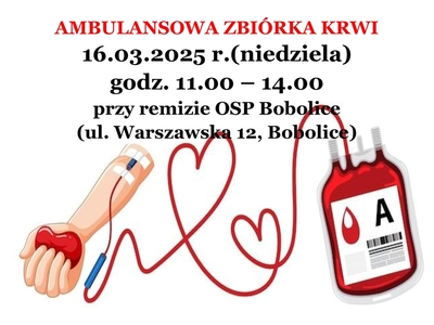 Ambulansowa zbiórka krwi