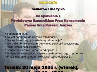 Spotkanie z Powiatowym Rzecznikiem Praw Obywatelskich