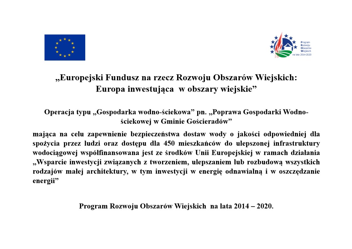 tablica informacyjna projektu