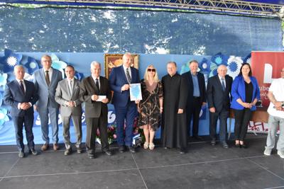 Zdjęcie z XVII Międzydiecezjalnego Przeglądu Pieśni Maryjnej w Księżomierzy