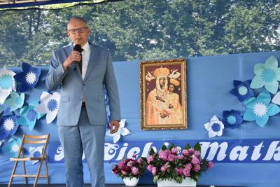 Zdjęcie z XVII Międzydiecezjalnego Przeglądu Pieśni Maryjnej w Księżomierzy