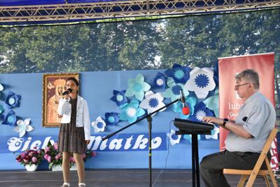 Zdjęcie z XVII Międzydiecezjalnego Przeglądu Pieśni Maryjnej w Księżomierzy
