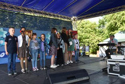 Zdjęcie z XVII Międzydiecezjalnego Przeglądu Pieśni Maryjnej w Księżomierzy