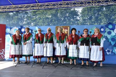 Zdjęcie z XVII Międzydiecezjalnego Przeglądu Pieśni Maryjnej w Księżomierzy