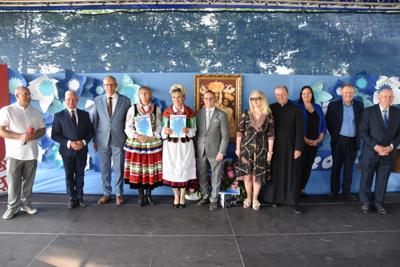 Zdjęcie z XVII Międzydiecezjalnego Przeglądu Pieśni Maryjnej w Księżomierzy