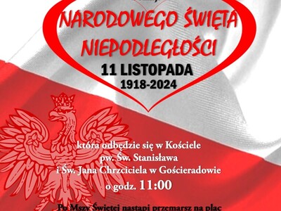 Zdjęcie plakatu z flagą Polski