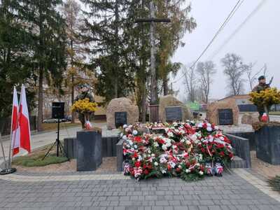 Zdjęcie z Narodowego Święta Niepodległości w Gminie Gościeradów