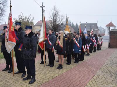Zdjęcie z Narodowego Święta Niepodległości w Gminie Gościeradów