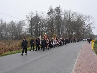 Zdjęcie z Narodowego Święta Niepodległości w Gminie Gościeradów