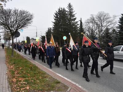 Zdjęcie z Narodowego Święta Niepodległości w Gminie Gościeradów