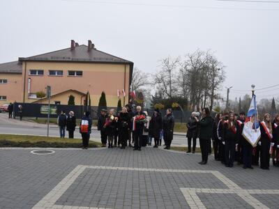 Zdjęcie z Narodowego Święta Niepodległości w Gminie Gościeradów