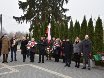 Zdjęcie z Narodowego Święta Niepodległości w Gminie Gościeradów