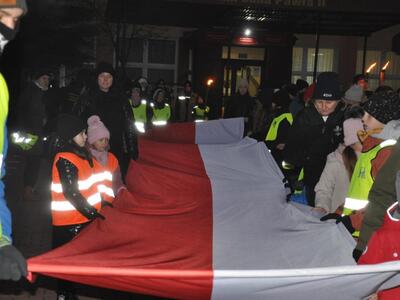Zdjęcie z Marszu dla Niepodległej