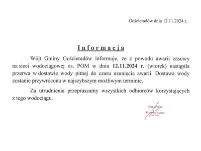 Zdjęcie informacji