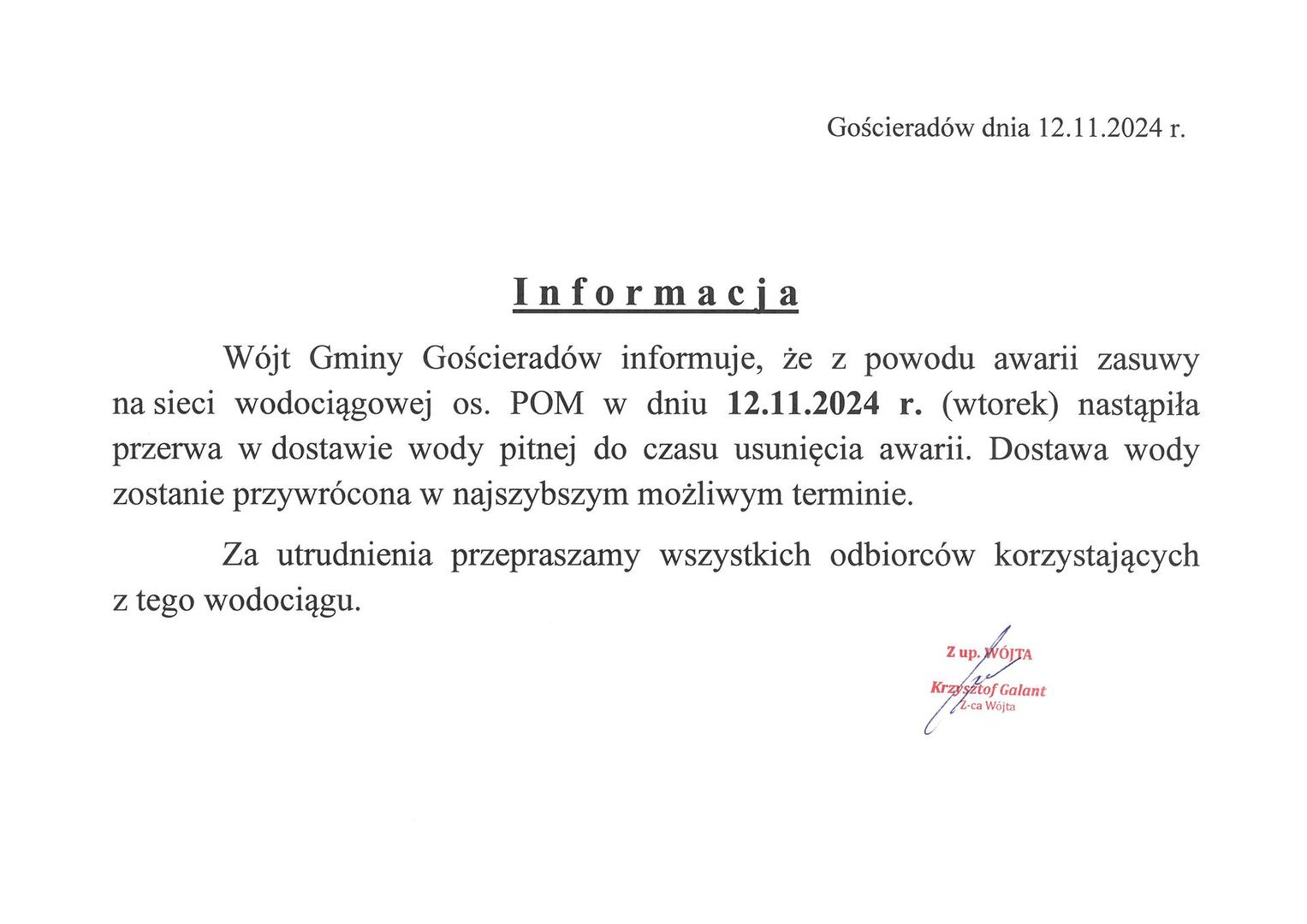 Zdjęcie informacji