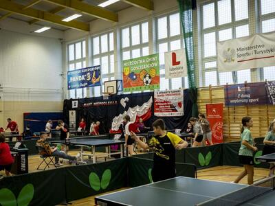 Zdjęcie z wyników 3. Otwartego Turnieju Tenisa Stołowego „Mamy Niepodległą”