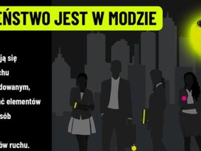 Zdjęcie grafiki z odblaskami