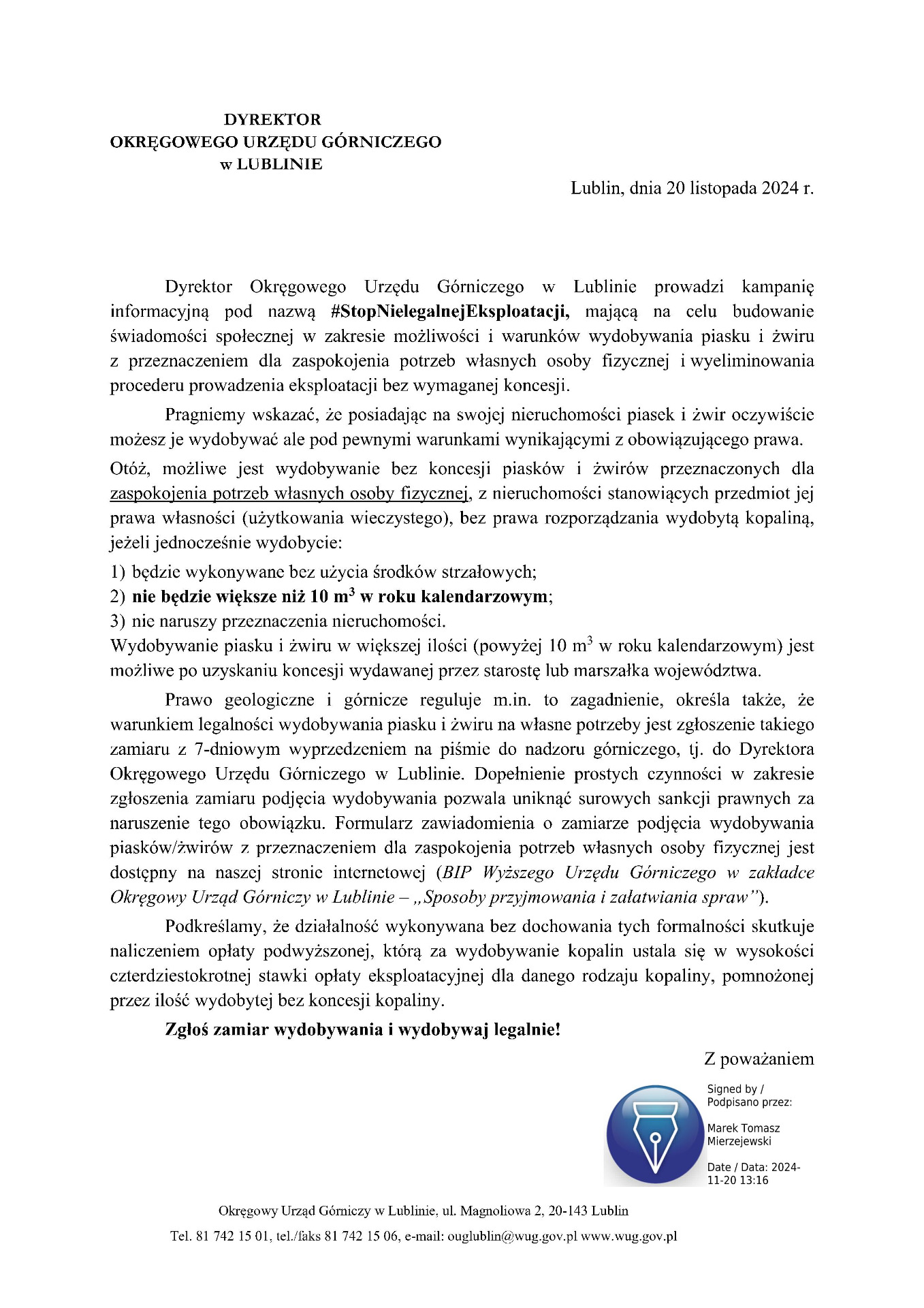 Obraz przedstawiający treść wiadomości