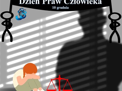 Zdjęcie z grafika z płaczącym dzieckiem