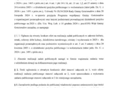 Zdjęcie zarządzenia nr 48